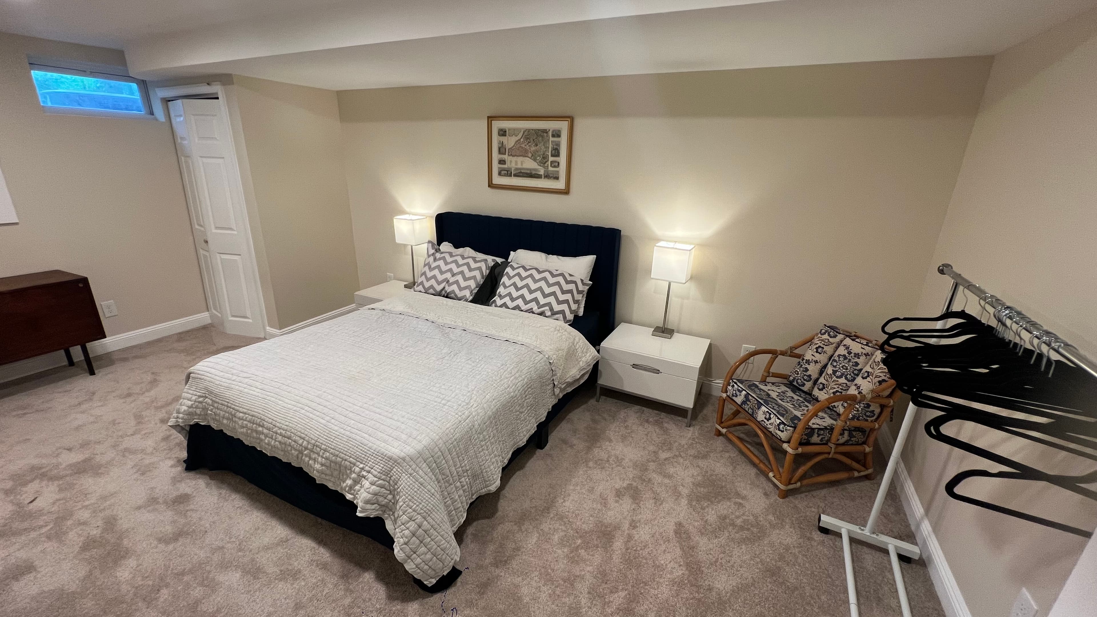 Center Moriches, NY 11934 - Bedroom with furniture at ALE temporary housing