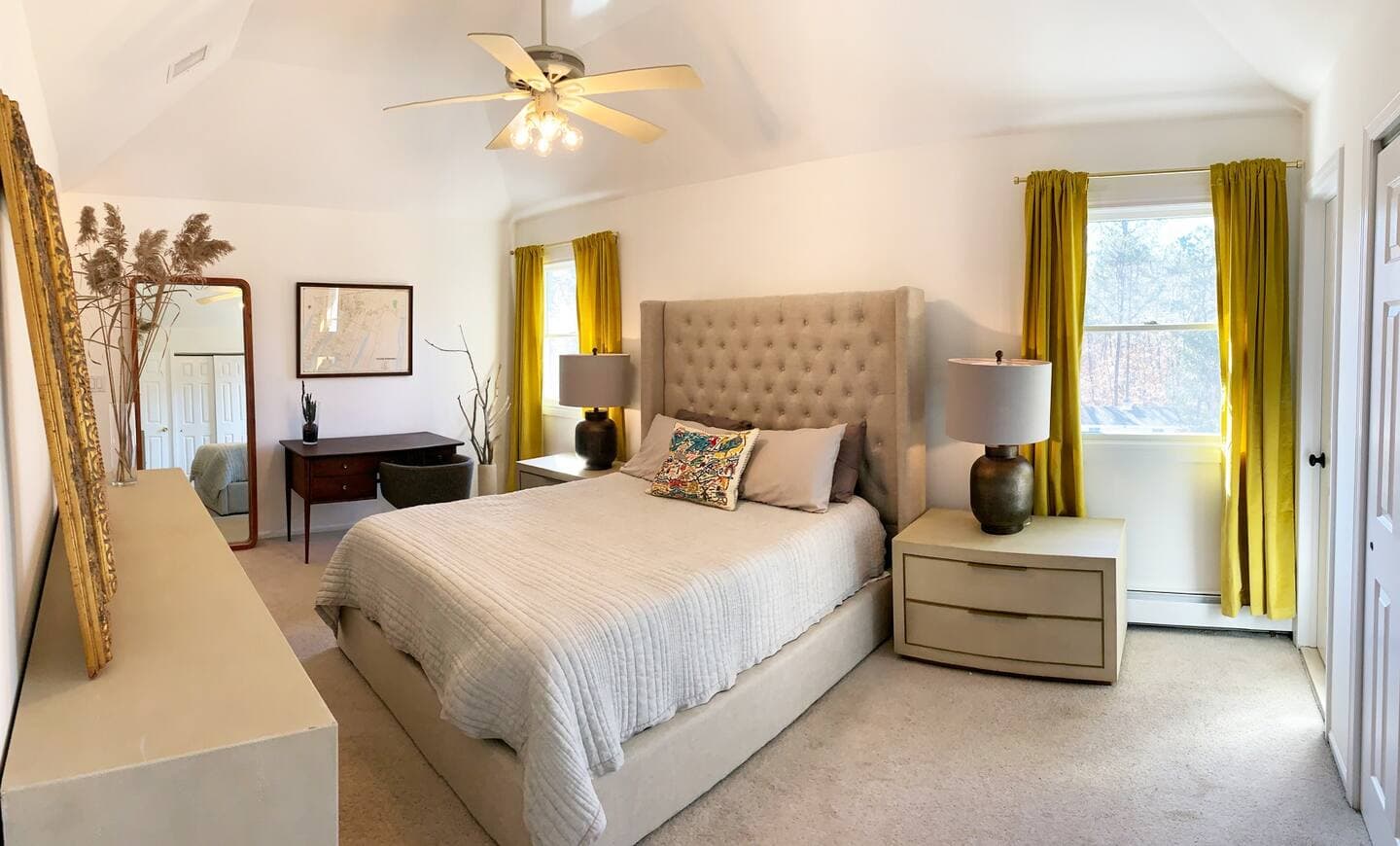 Center Moriches, NY 11934 - Bedroom with furniture at ALE temporary housing